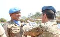 Kaga-Bandoro : L’ONU décore les Casques bleus pakistanais