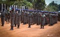 500 nouveaux policiers et gendarmes rejoignent les rangs des forces de sécurité centrafricaines