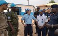 Bangui : 45 forces de l’ordre rejoignent les patrouilles mixtes dans le 3e arrondissement