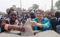 « Sans la paix et la réconciliation, le développement n’est pas possible », dit la DG de l’UNESCO