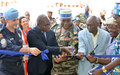  La MINUSCA réhabilite le Commissariat et la Brigade fluviale du port à Bangui 