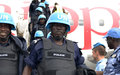 La MINUSCA renforcée par deux contingents de policiers du Sénégal