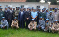 La MINUSCA honore 31 casques bleus du Benin