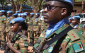 Les Casques bleus du bataillon zambien décorés pour leur contribution à la paix dans la Vakaga