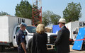 L’Ambassade des Etats Unis offre des véhicules à la Police de la MINUSCA