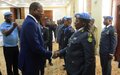 La médaille de l’ONU pour récompenser 10 officiers de Police camerounais de la MINUSCA 