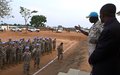 (VIDEO) En visite à Bouar, le Commandant de la Force appele à lutter fermement contre l’exploitation et les abus sexuels