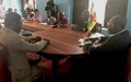 Parfait Onanga-Anyanga réaffirme à Bambari l’appui de la MINUSCA aux efforts de restauration de l’autorité de l’Etat