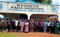 Members of the diplomatic corps visiting Kaga-Bandoro commend the work of MINUSCA and the United Nations country team