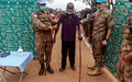  Pakistani peacekeepers provide medical care for Lazare IDP camp residents