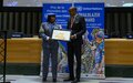 Top woman prison officer with UN Mission in CAR, wins first ever Trailblazer Award