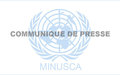 La MINUSCA remet deux membres du convoi armé aux autorités centrafricaines