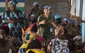 Une femme Casque bleu de la MINUSCA remporte le Prix de l’ONU du défenseur militaire du genre de l’année