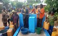 L’eau, c’est la vie », la MINUSCA facilite l’accès à l’eau potable à Berberati