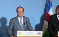 Le Président Hollande en RCA pour mettre fin à l’Opération SANGARIS