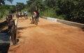 Burundi contingent renovates the Damara commune building and the Kpaya bridge