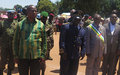 Le Président Touadera réaffirme à Sibut sa priorité pour la paix