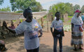 TPN Olga Simandele raises awareness for peace and social cohesion in Nana-Gribizi