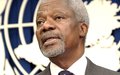 L'ONU salue la mémoire de l'ancien Secrétaire général Kofi Annan