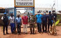 La direction des services d’appui à la mission en visite à Bambari