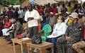 Sensibilisation sur le vivre-ensemble à Ouandago dans la préfecture de Nana-Gribizi