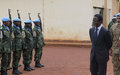 Le Secrétaire général adjoint chargé des opérations de maintien de la paix visite Bambari