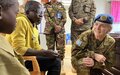 Visite de la Conseillère Militaire par Intérim du Département des Opérations de Maintien de la Paix de l'ONU à Bouar