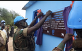  MINUSCA Zambian contingent provides shelter for a vulnerable family